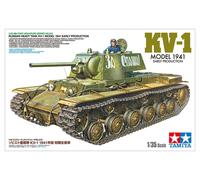 Tamiya 35372 Russian KV-1F 1941 Early Heavy Tank (1:35 Scale)