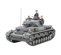 TAMIYA 35374-000 1:35 German Panzerkampfwagen IV Version F L24/75 mm, Model Kit, Plastic Kit, Assembly Kit, Detailed Replica, Unpainted, Grey