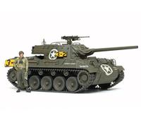 TAMIYA 35376 1:35 US M18 Hellcat Tank Destroyer Faithful Replica, Plastic Kit, Crafts, Model Kit, Assembly, Unpainted, Multicoloured