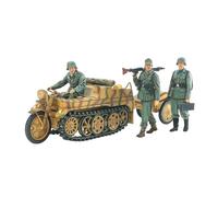 TAMIYA 35377-000 Military 35377 1:35 German Sd.Kfz.2 Kettenkrad (with Product) F