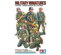 Tamiya 1/35 Military - 1/35 German Infantry Late WWII - 35382