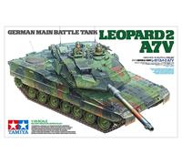 TAMIYA 35387 1:35 KPz Leopard 2 A7V - Model Building, Plastic Kit, Hobby, Crafts, Gluing, Model Kit, Model, Assemble, Grey