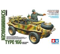 Tamiya 35393 1:35 German Schwimmwagen Type 166 Wide Wheel Version