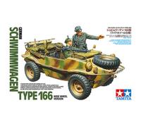 Tamiya 35393 Schwimmwagen Type 166 Wide Wheel 1:35 Model Kit