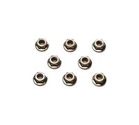 Tamiya 42282 Serrated Wheel Nut 4mm Black (8), 42282