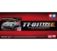 TAMIYA 47414 Audi A4 Quattro Touring Car TT01E 1:10 RC Assembly Kit