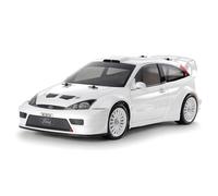 TAMIYA 47495 1:10 RC Ford Focus RS Custom TT-02 Painted - Remote Controlled Car, Vehicle, Model Making, Assembly, Hobby, RC Kit, RC Gift