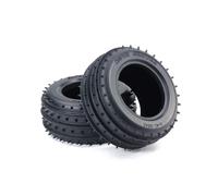 Tamiya 50449 Stadium Blitzer Front Tires/Tyres (Blitzer Beetle/Stadium Thunder)