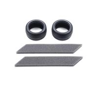 Tamiya 50547 Wide Racing Slick Tires/Tyres W/Inner Sponge, (911GT2/Capri/TA02SW)