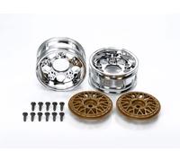 Tamiya 50548 2-Piece Mesh Wheels (1 Pair), (Taisan Porsche 911 GT2/Racing), NIP
