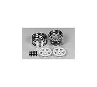Tamiya 50672 5-Spoke 2-Piece Wheels (1 Pair), (Toyota Tom's Supra/Tom's Supra)