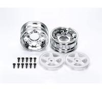 Tamiya 50672 5-Spoke 2-Piece Wheels (1 Pair), (Toyota Tom's Supra/Tom's Supra)