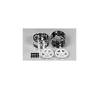 TAMIYA 50673 5-Spoke 2-Piece Wheels Wide (1 Pair) Nismo GT-R/Toyota Tom's Supra