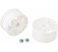 Tamiya 300050732 - Rims Jaccs Accord White 26 mm (2) - New