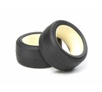 Tamiya 51049 Medium-Narrow Racing Slick Tires/Tyres, (TA07/TA08/TB04/TB05/TC-01)