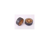 Tamiya 51219 Drift Tyres Type D & Wheels - fits all Touring Cars - RC Car Spares