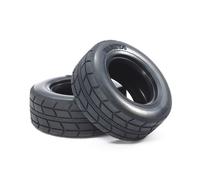 TAMIYA - 51589 - TT01E 1/14 RC RACING EURO TRUCK TYRES / TIRES (2Pcs CARPET & TA