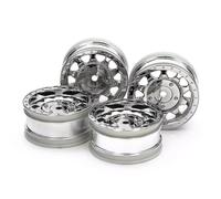 Tamiya 51715 BBX Chrome Plated Wheels (26mm Width, Offset +2mm) 4 Pcs. SP-1715