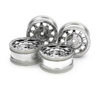 Tamiya 51715 BBX Chrome Plated Wheels (26mm Width, Offset +2mm) 4 Pcs. SP-1715
