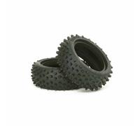 Tamiya 53088 4WD Square Spike Front Tires/Tyres (Gravel Hound/Neo Scorcher)