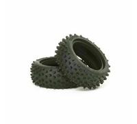 Tamiya 53088 4WD Square Spike Front Tires/Tyres (Gravel Hound/Neo Scorcher)