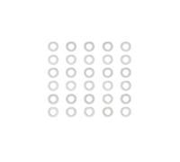 Tamiya 53585 3mm Shim Set (3 Types/ 10 Pcs. Each), (TT02/TRF419/TA07/TA08/TB05)
