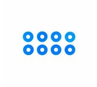 Tamiya 53646 Wheel Spacer (Blue), (TT02/TB05/TA07/TA08/TRF418/TRF419/TRF420/TD4)