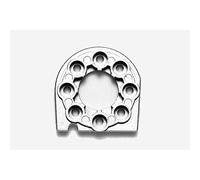 Tamiya 300053666 - TT-01/DF-02 Aluminium Engine Mount