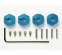 Tamiya 53823 Clamp Type Aluminum Wheel Hub (5mm Thick), (Avante 2011/TT02/M07)