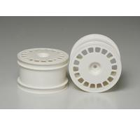 TAMIYA 300053881 - DF-03 Buggy Rims Dish Rear 62/35, Pack of 2, White