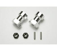 Tamiya 53913 The Frog (2005) Aluminum Wheel-Adapter (Grasshopper/Hornet/FAV) NIP