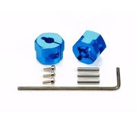 Tamiya 54610 Clamp Type Aluminum Wheel Hub (9mm Thick/2 Pcs.), (TT01/TT02/WR-02)