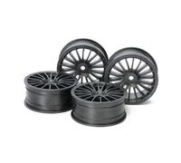 Tamiya 54738 Medium-Narrow 18-Spoke Wheels (24mm Width, Offset 0) (Hard) 4 Pcs.