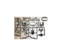 TAMIYA 54821 T3-01 A Parts (Gearbox) (Semi Gloss Chrome Plated) Dancing Rider