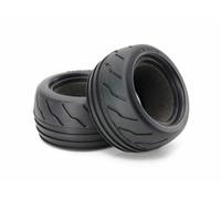 Tamiya 54830 T3-01 Rear Wide Semi-Slick Tires/Tyres, (Dancing/Dual Rider/T301)