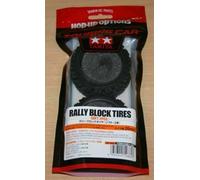 Tamiya 300054861 - 26mm Tires Rally Block Soft (2) - New