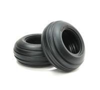 Tamiya 54865 Ribbed Front Bubble Tyres (Soft/2 Pcs.), Comical Grasshopper/Hornet