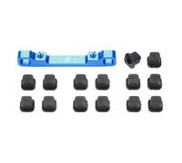 Tamiya 54882 Aluminum Adjustable Suspension Mount (E), (TRF419/TRF420/TA07/TB05)