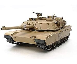 TAMIYA 56041-1:16 RC US KPz M1A2 Abrams Full Option Kit 1:16 Scale Model Building RC Tank Assembly Instructions Includes Motor