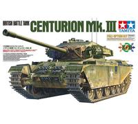 Tamiya 56045 1:16 RC Brit. Centurion Mk.III Full Opt. Kit Remote Controlled Tank Model Building Multi-Coloured