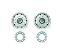 Tamiya 56520 Metal-Plated Wheels (30mm Width/Matte Finish)
