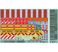 TAMIYA 300056534 56534 1:14 Warning Decoration for Trucks/Trailers, Not Specified