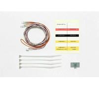 Tamiya 56550 MFC LED set, 3 mm, white, length: 1100 mm, part, model building, accessories for RC vehicle/remote controlled car, tuning parts