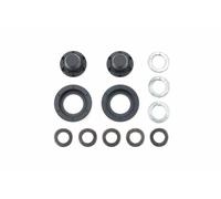 Tamiya Hub Nuts 56556 - for Single Wheels - Black, 2 pcs (Scania/Actros/Volvo)