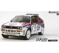 Tamiya 58570 Lancia Delta TT-02 RC Kit with THW1060 ESC