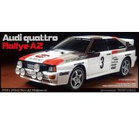 Tamiya Audi Quattro A2 Rally 1:10 Radio Control Assembly Kit Car