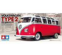 TAMIYA 58668 1:10 M-06 VW Bus Type 2 (T1) Brushed RC model car Electric Road ver