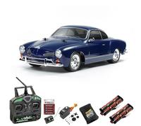 Tamiya 58677 Volkswagen Karmann Ghia (M-06) 1:10 RC Premium Stick Bundle