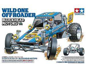 TAMIYA 58695 1:10 RC Wild One OR Blockhead Engine - Remote Controlled Car, RC Vehicle, Model Building, Assembly, Hobby, Crafts