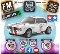 TAMIYA 58732 - RC 1/10 Giulia sprint GTA Club (MB01) Mini FWD/RWD M-CHASSIS CAR